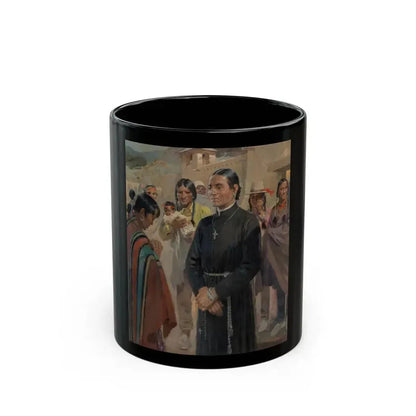 Father Lopez - Black Coffee Mug 11oz - Go Mug Yourself