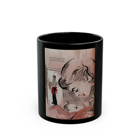 Father of the Baby, Woman's Day, May 1958 - Black Coffee Mug 11oz - Go Mug Yourself