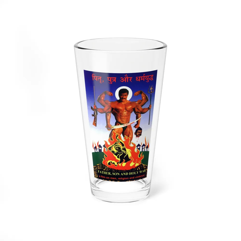 FATHER, SON AND HOLY WAR 1994 Movie Poster - Pint Glass 16oz-16oz-Go Mug Yourself