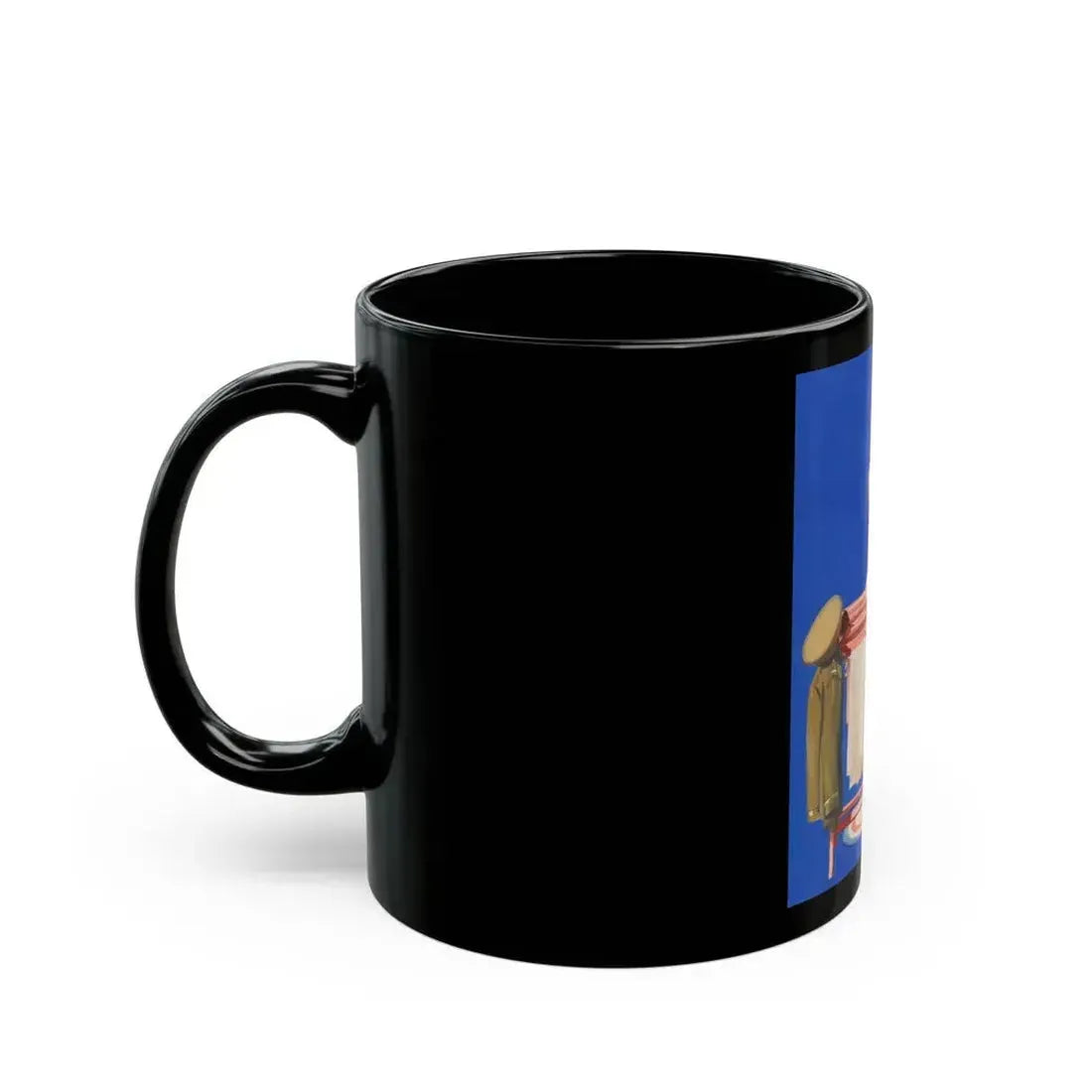 Fatherhood, advertisement - Black Coffee Mug - Go Mug Yourself