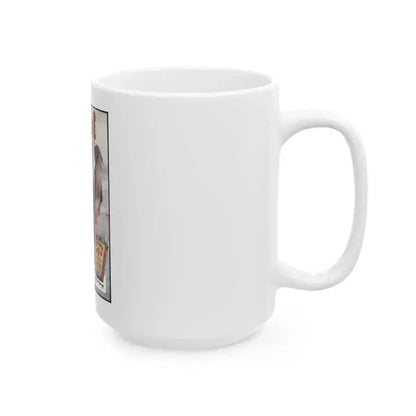 Fatima advertisement, Top-Notch magazine, March 15, 1914 - White Coffee Mug - Go Mug Yourself