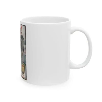 Fatima, backcover from The Popular Magazine, February 15, 1914 - White Coffee Mug - Go Mug Yourself