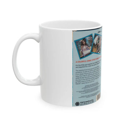 FATTY FINN KOALA FAMILY COLLECTION (VHS COVER) - White Coffee Mug-Go Mug Yourself