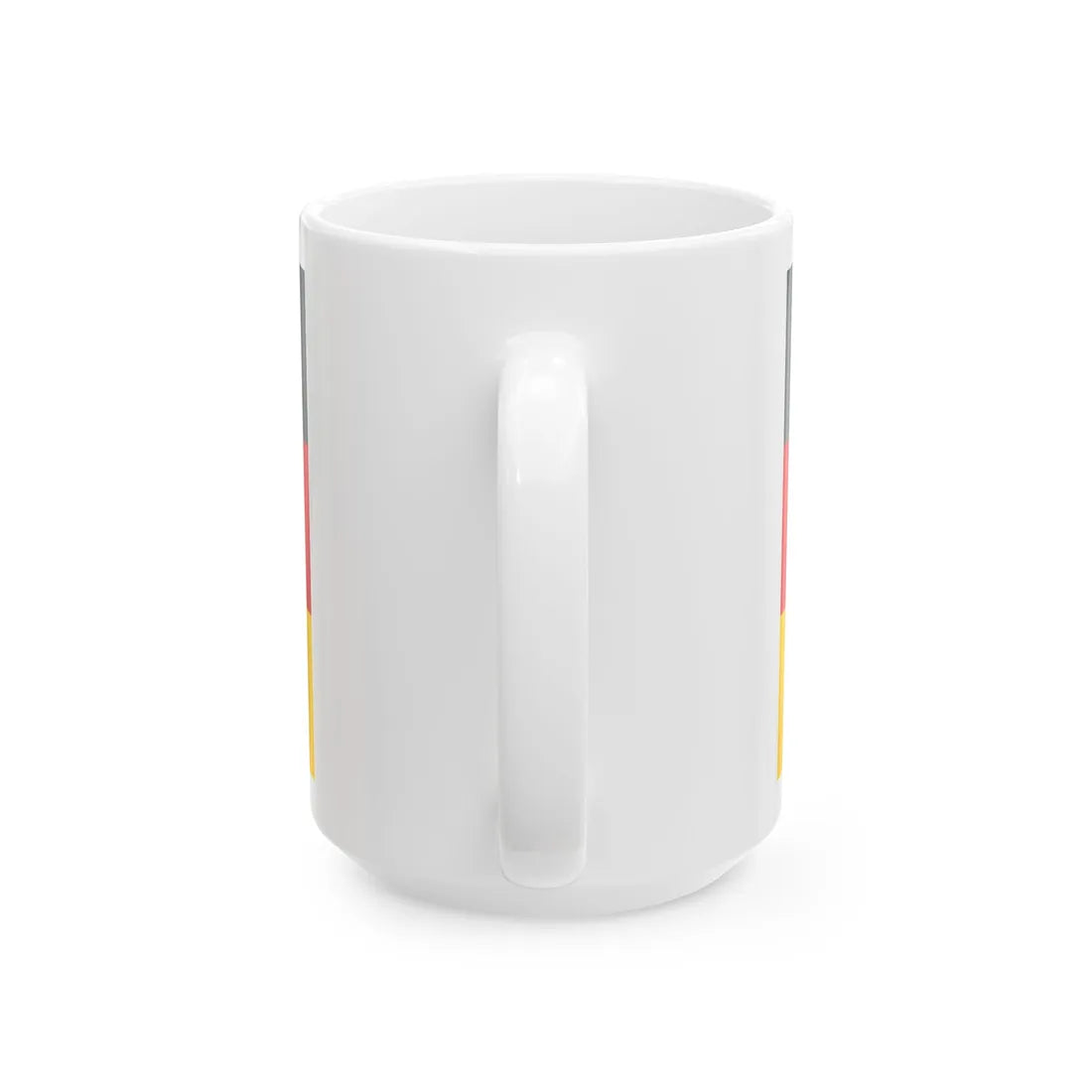 Faux drapeau germano-turc (Germany) White Coffee Mug - Go Mug Yourself