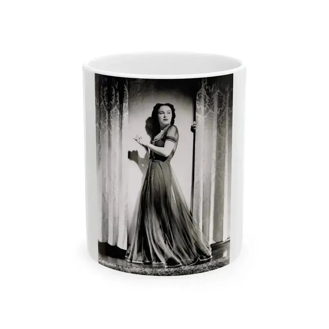 Fay Wray #11 (Vintage Female Icon) White Coffee Mug 11oz - Go Mug Yourself