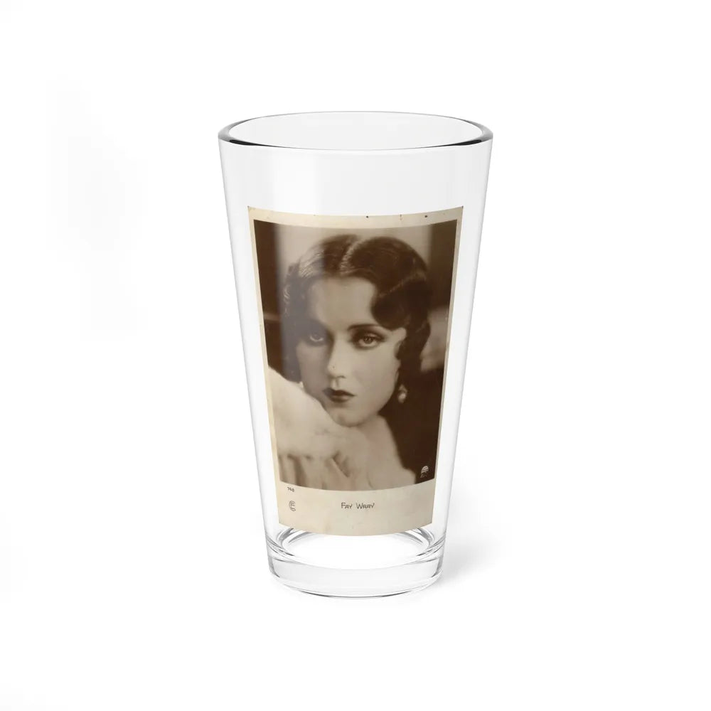 Fay Wray #117 (Vintage Female Icon) Pint Glass 16oz-16oz-Go Mug Yourself