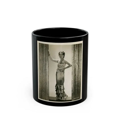 Fay Wray #119 (Vintage Female Icon) Black Coffee Mug 11oz - Go Mug Yourself