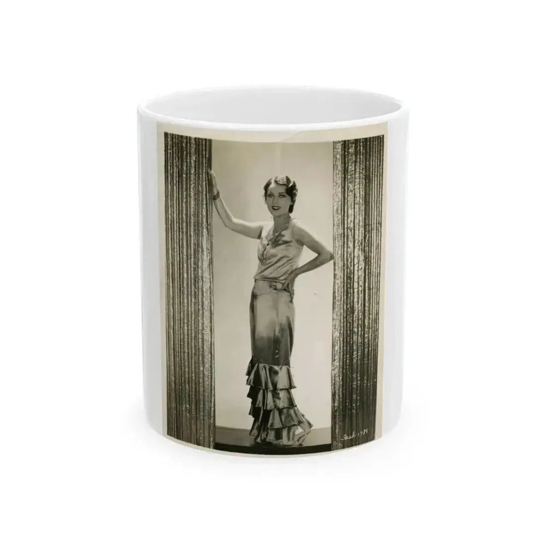 Fay Wray #119 (Vintage Female Icon) White Coffee Mug 11oz - Go Mug Yourself