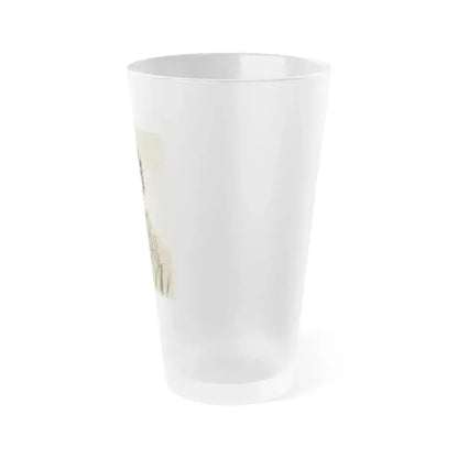 Fay Wray #122 (Vintage Female Icon) Frosted Pint Glass 16oz - Go Mug Yourself