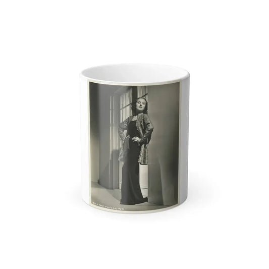 Fay Wray #124 (Vintage Female Icon) Color Changing Coffee Mug 11oz - Go Mug Yourself