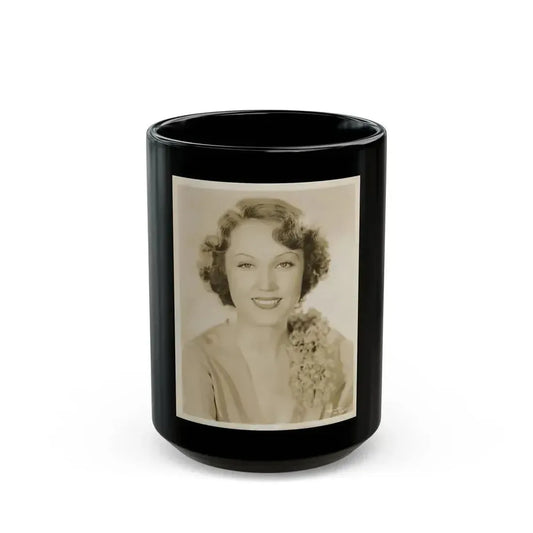 Fay Wray #126 (Vintage Female Icon) Black Coffee Mug 15oz - Go Mug Yourself