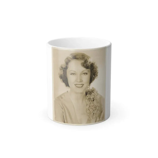 Fay Wray #126 (Vintage Female Icon) Color Changing Coffee Mug 11oz - Go Mug Yourself