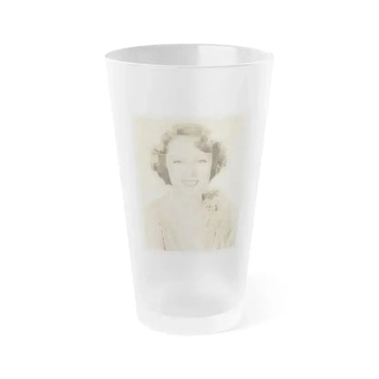 Fay Wray #126 (Vintage Female Icon) Frosted Pint Glass 16oz 16oz Frosted - Go Mug Yourself