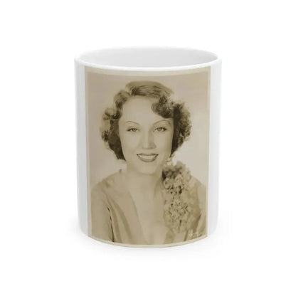 Fay Wray #126 (Vintage Female Icon) White Coffee Mug 11oz - Go Mug Yourself