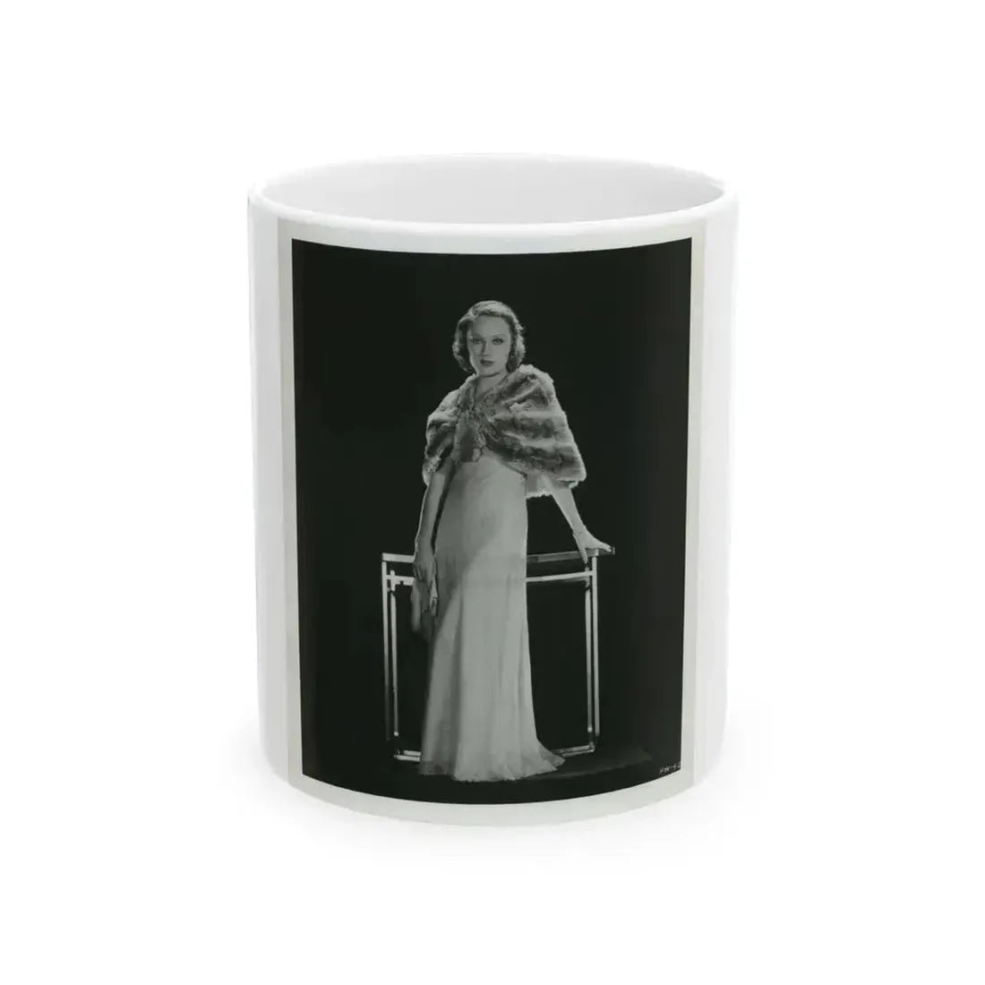 Fay Wray #128 (Vintage Female Icon) White Coffee Mug 11oz - Go Mug Yourself