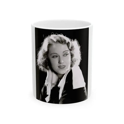 Fay Wray #13 (Vintage Female Icon) White Coffee Mug 11oz - Go Mug Yourself