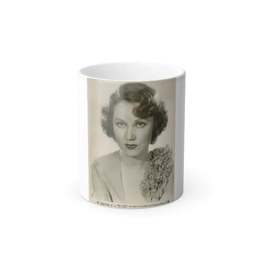 Fay Wray #134 (Vintage Female Icon) Color Changing Coffee Mug 11oz - Go Mug Yourself