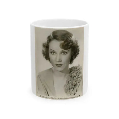 Fay Wray #134 (Vintage Female Icon) White Coffee Mug 11oz - Go Mug Yourself