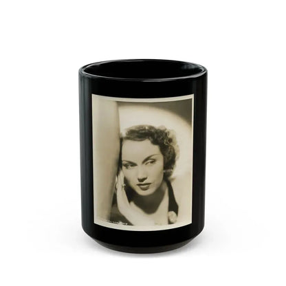Fay Wray #135 (Vintage Female Icon) Black Coffee Mug 15oz - Go Mug Yourself