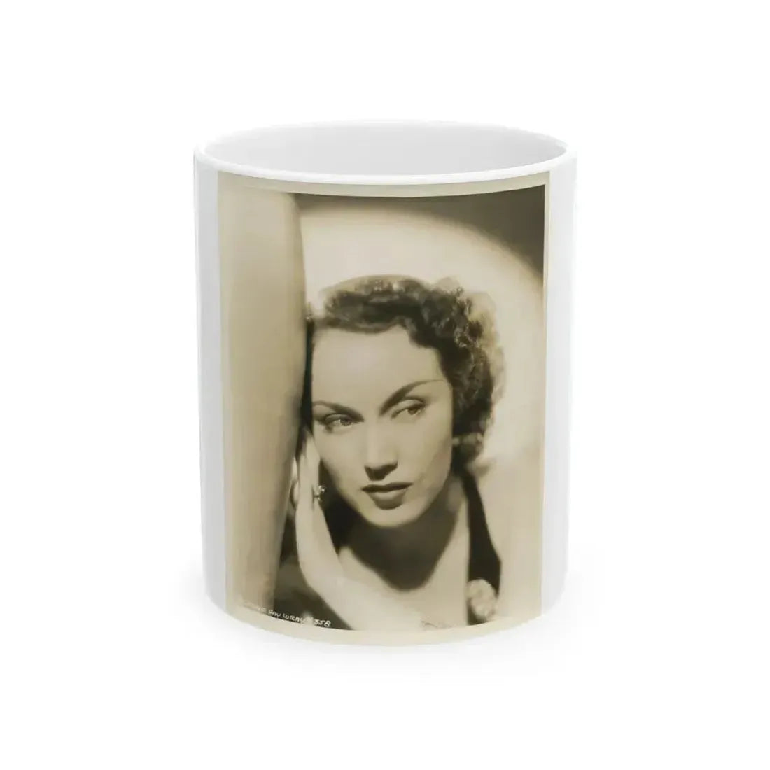 Fay Wray #135 (Vintage Female Icon) White Coffee Mug 11oz - Go Mug Yourself
