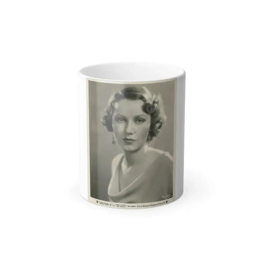 Fay Wray #137 (Vintage Female Icon) Color Changing Mug 11oz 11oz - Go Mug Yourself