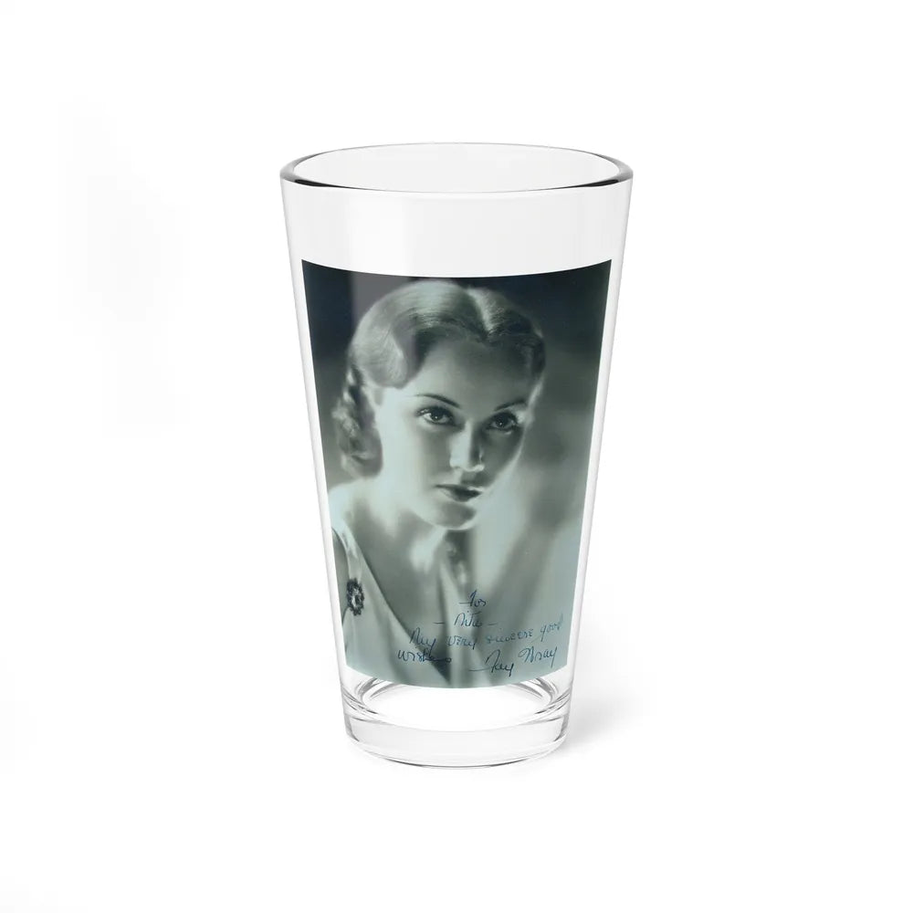 Fay Wray #147 (Vintage Female Icon) Pint Glass 16oz-16oz-Go Mug Yourself