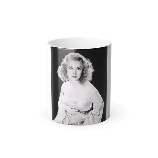 Fay Wray #15 (Vintage Female Icon) Color Changing Coffee Mug 11oz - Go Mug Yourself