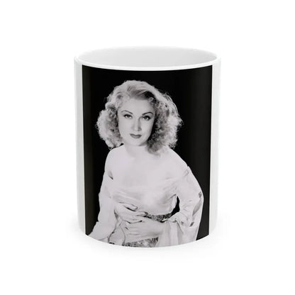 Fay Wray #15 (Vintage Female Icon) White Coffee Mug 11oz - Go Mug Yourself