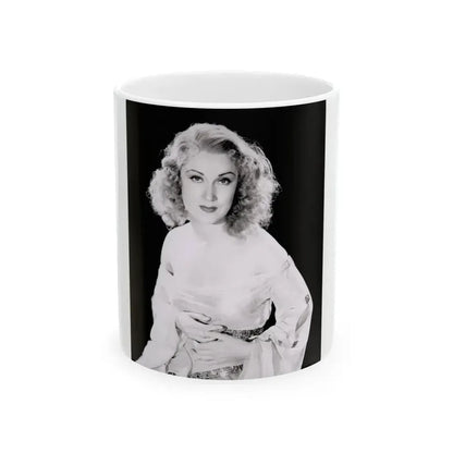 Fay Wray #15 (Vintage Female Icon) White Coffee Mug 11oz - Go Mug Yourself