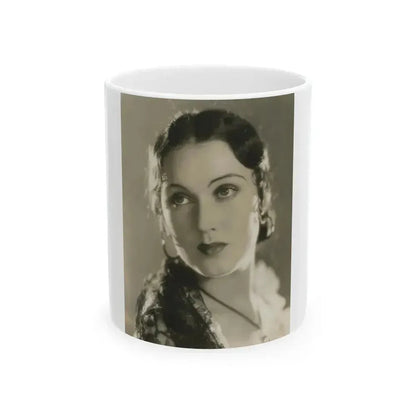 Fay Wray #152 (Vintage Female Icon) White Coffee Mug 11oz - Go Mug Yourself