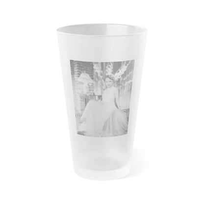 Fay Wray #161 (Vintage Female Icon) Frosted Pint Glass 16oz-16oz-Frosted-Go Mug Yourself