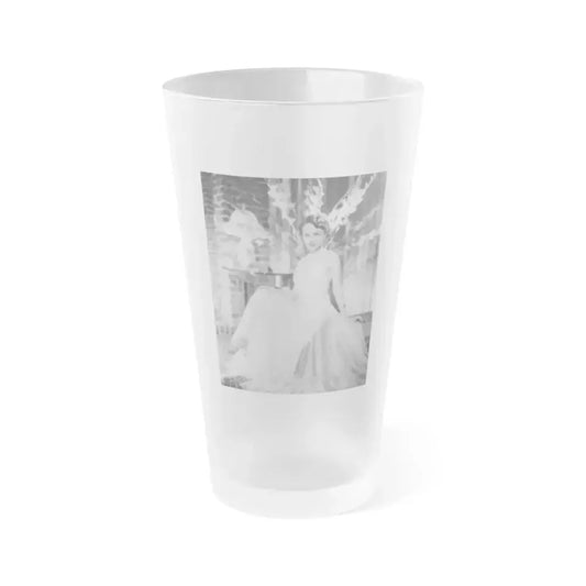 Fay Wray #161 (Vintage Female Icon) Frosted Pint Glass 16oz 16oz Frosted - Go Mug Yourself