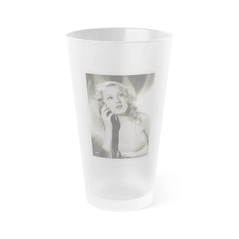 Fay Wray #163 (Vintage Female Icon) Frosted Pint Glass 16oz-16oz-Frosted-Go Mug Yourself