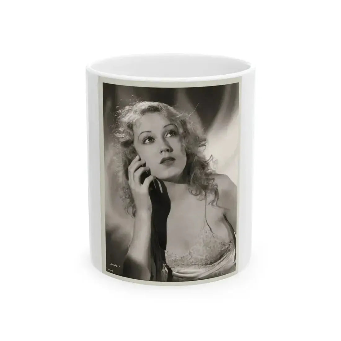 Fay Wray #163 (Vintage Female Icon) White Coffee Mug 11oz - Go Mug Yourself