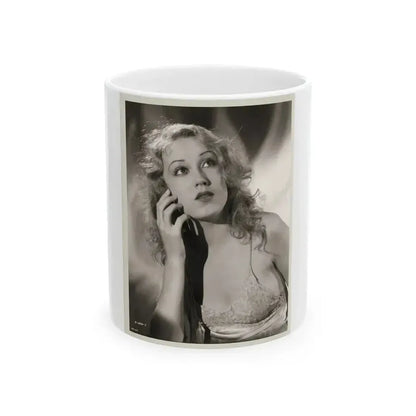 Fay Wray #163 (Vintage Female Icon) White Coffee Mug 11oz - Go Mug Yourself