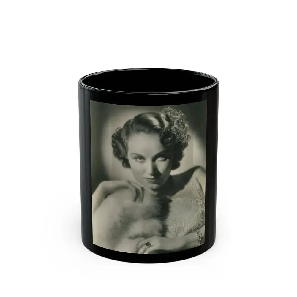 Fay Wray #164 (Vintage Female Icon) Black Coffee Mug 11oz - Go Mug Yourself