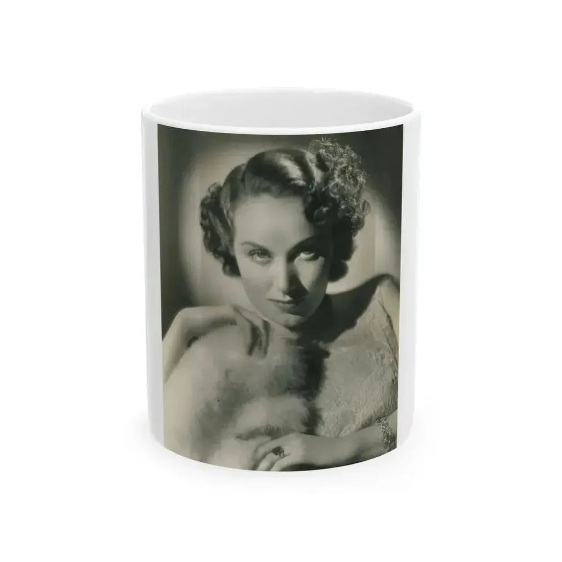 Fay Wray #164 (Vintage Female Icon) White Coffee Mug 11oz - Go Mug Yourself