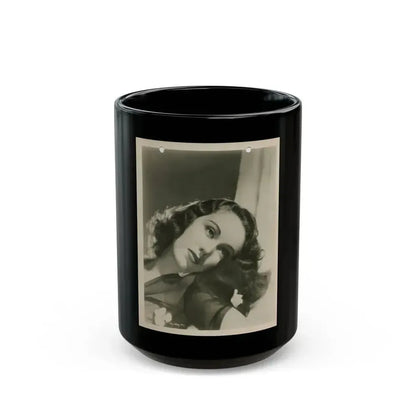 Fay Wray #165 (Vintage Female Icon) Black Coffee Mug 15oz - Go Mug Yourself