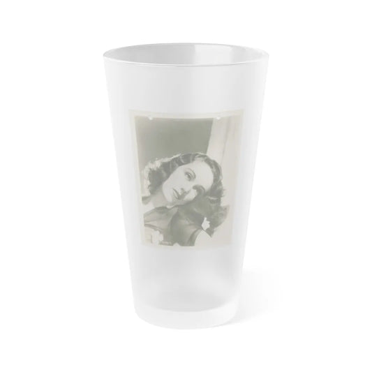 Fay Wray #165 (Vintage Female Icon) Frosted Pint Glass 16oz-16oz-Frosted-Go Mug Yourself