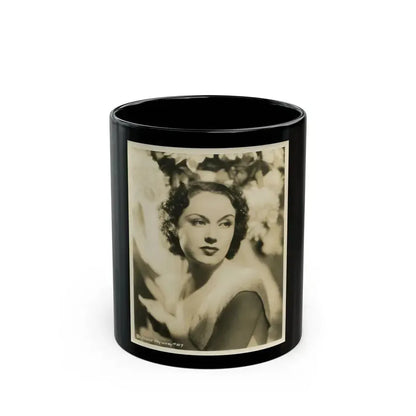 Fay Wray #166 (Vintage Female Icon) Black Coffee Mug 11oz - Go Mug Yourself