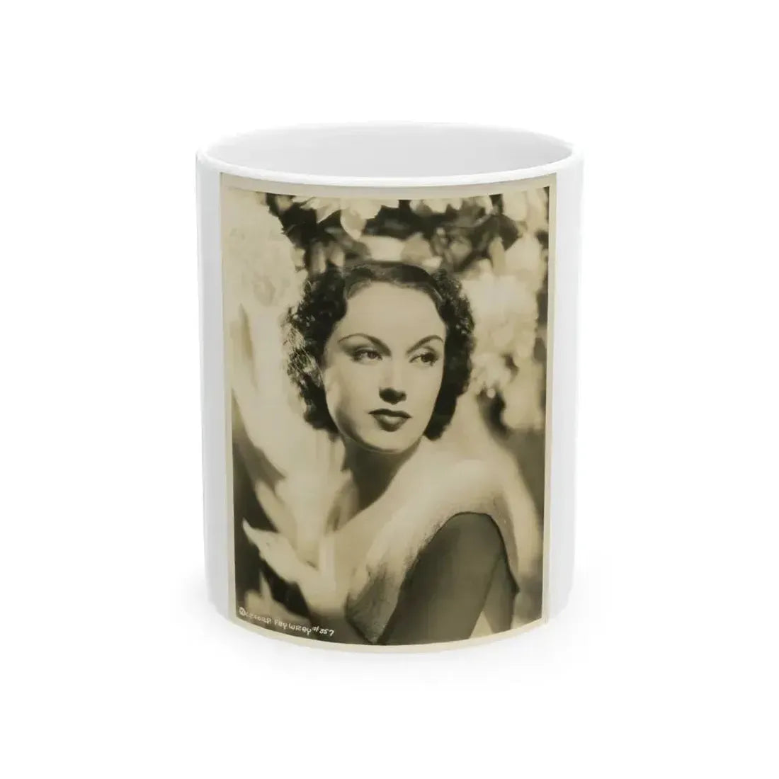 Fay Wray #166 (Vintage Female Icon) White Coffee Mug 11oz - Go Mug Yourself