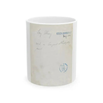 Fay Wray #171 (Vintage Female Icon) White Coffee Mug 11oz - Go Mug Yourself