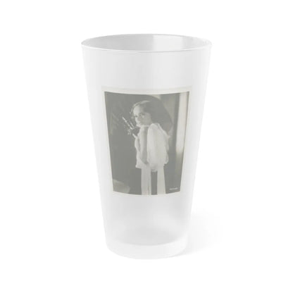 Fay Wray #174 (Vintage Female Icon) Frosted Pint Glass 16oz-16oz-Frosted-Go Mug Yourself