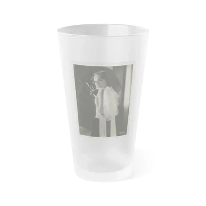 Fay Wray #174 (Vintage Female Icon) Frosted Pint Glass 16oz 16oz Frosted - Go Mug Yourself