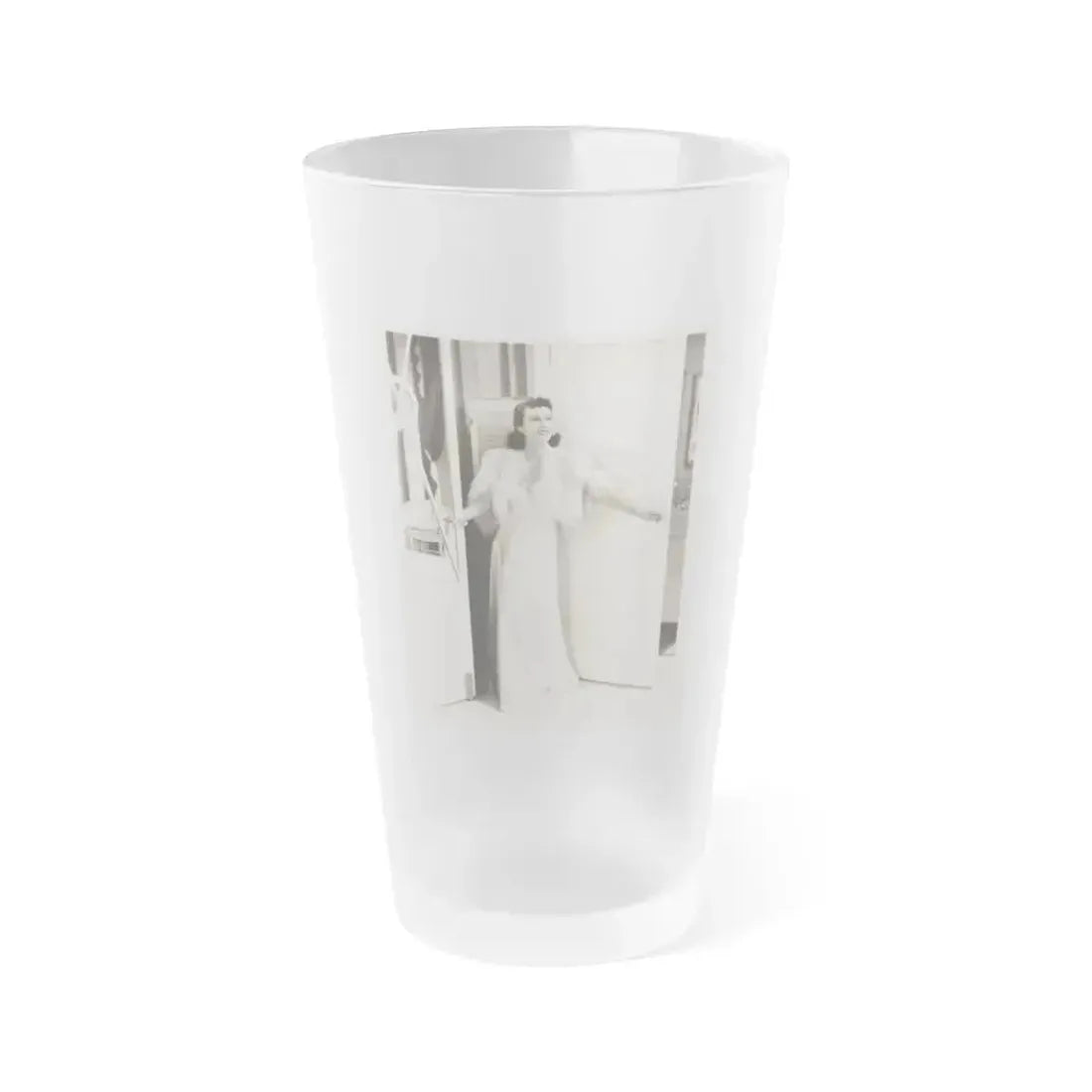 Fay Wray #177 (Vintage Female Icon) Frosted Pint Glass 16oz 16oz Frosted - Go Mug Yourself