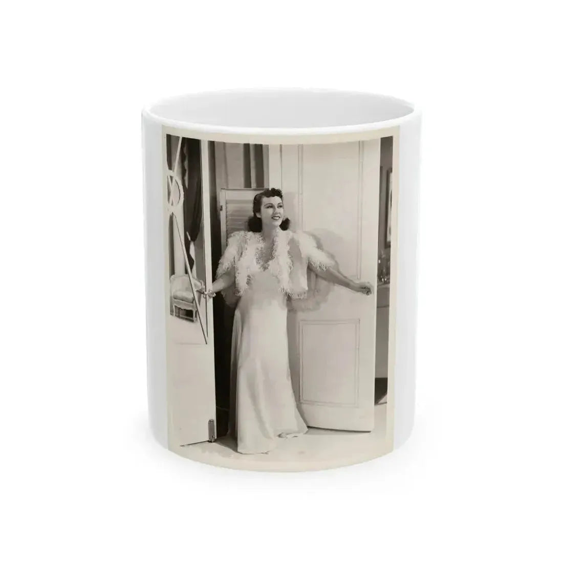Fay Wray #177 (Vintage Female Icon) White Coffee Mug 11oz - Go Mug Yourself