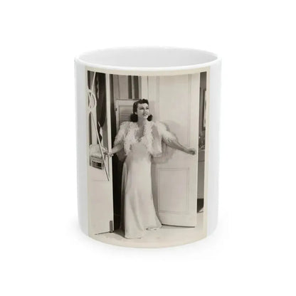 Fay Wray #177 (Vintage Female Icon) White Coffee Mug 11oz - Go Mug Yourself