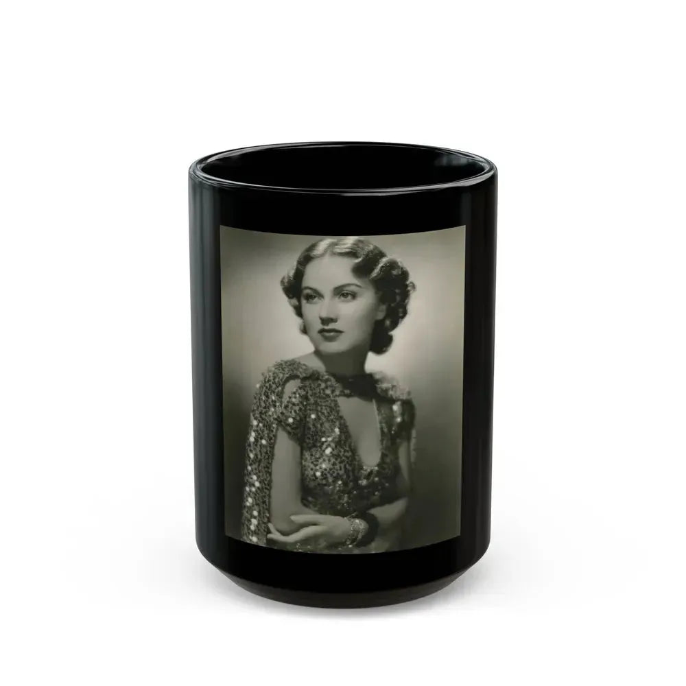 Fay Wray #178 (Vintage Female Icon) Black Coffee Mug 15oz - Go Mug Yourself