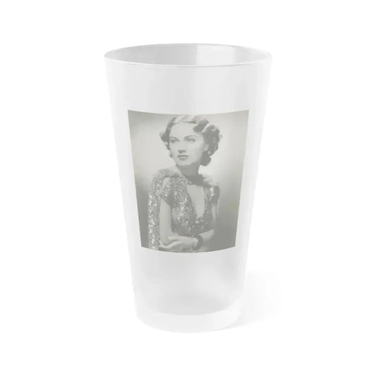 Fay Wray #178 (Vintage Female Icon) Frosted Pint Glass 16oz 16oz Frosted - Go Mug Yourself