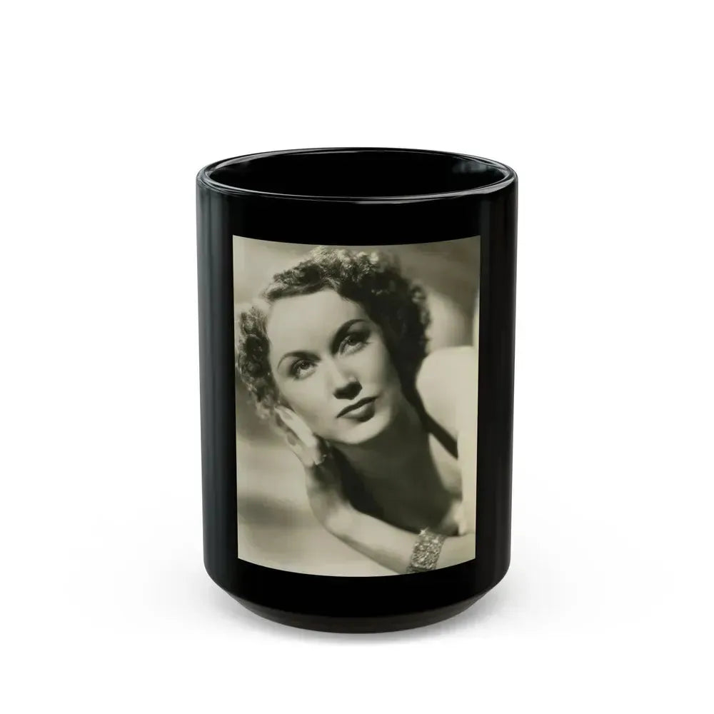Fay Wray #181 (Vintage Female Icon) Black Coffee Mug 15oz - Go Mug Yourself